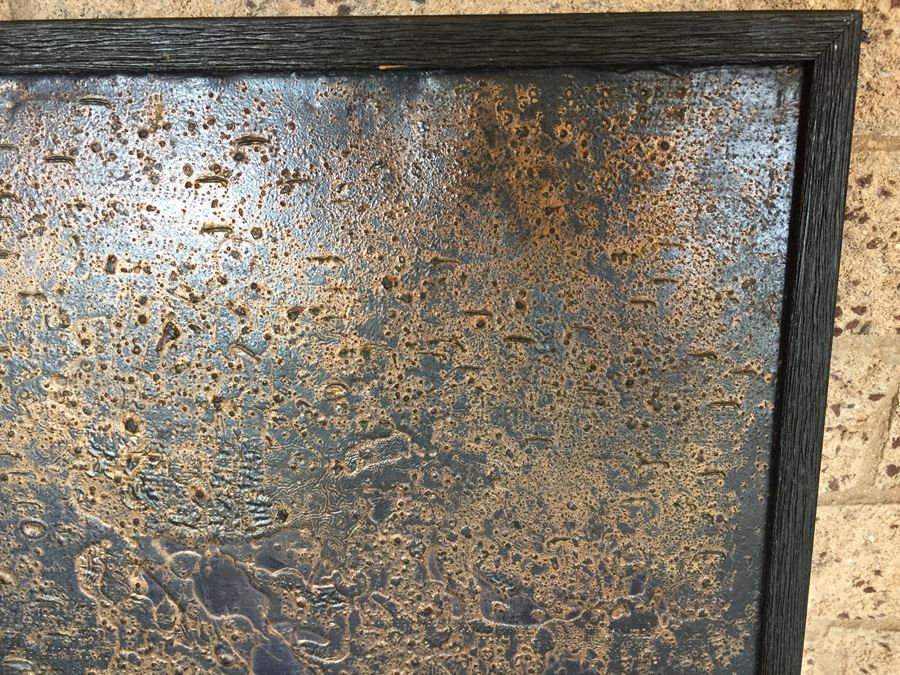 Original Large Oil Painting By Robert Piesen Titled GEHINNOM 1962 [Photo 3]