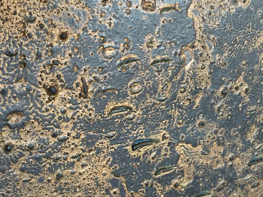 Original Large Oil Painting By Robert Piesen Titled GEHINNOM 1962 [Photo 6]