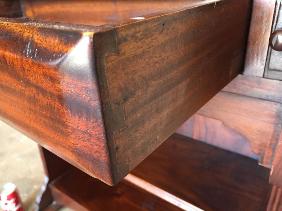 Solid Wood Secretary Desk [Photo 8]