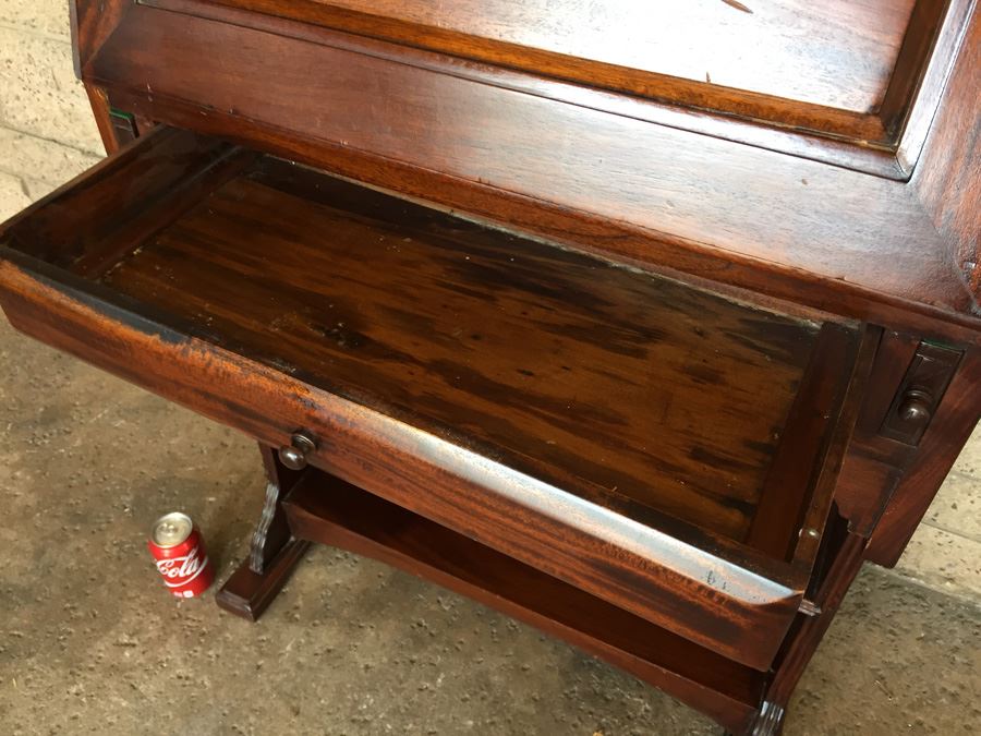 Solid Wood Secretary Desk [Photo 7]