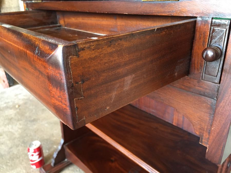 Solid Wood Secretary Desk [Photo 9]