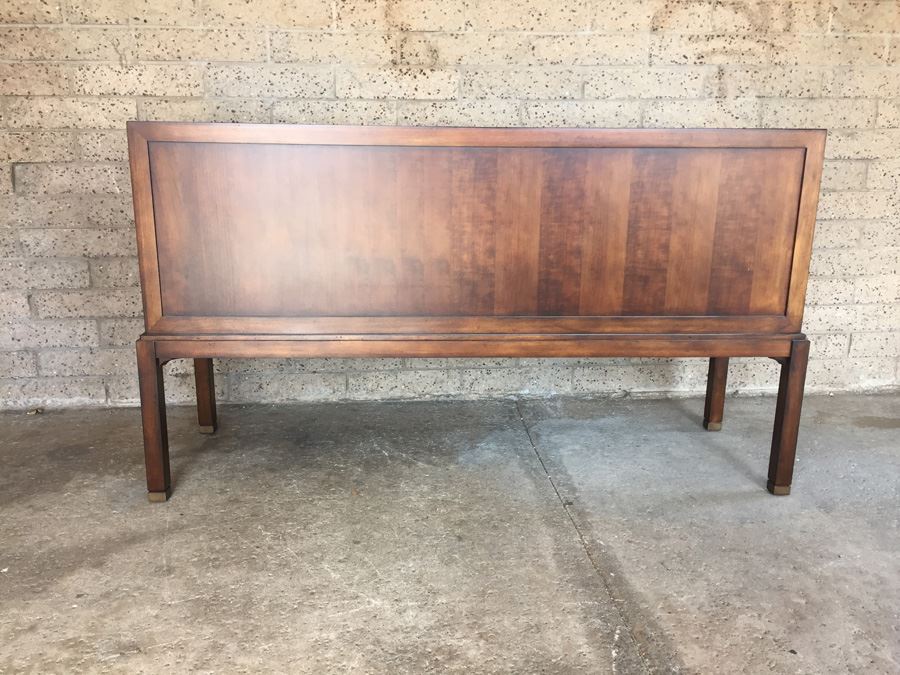 Elegant Wooden Credenza Buffet With Brass Accents By Fine Furniture Design [Photo 15]