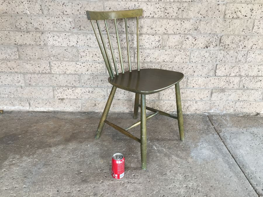Vintage Danish FDB Møbler Green Chair [Photo 1]