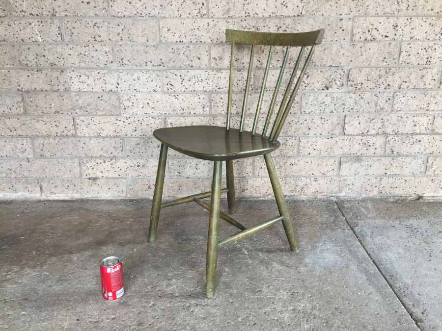 Vintage Danish FDB Møbler Green Chair [Photo 4]