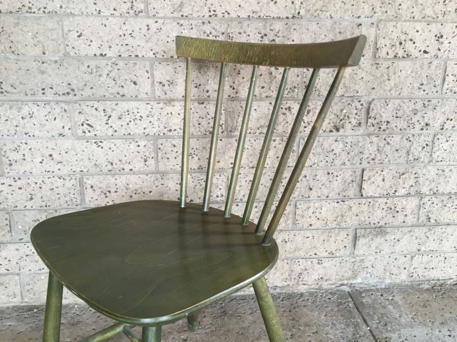 Vintage Danish FDB Møbler Green Chair [Photo 6]