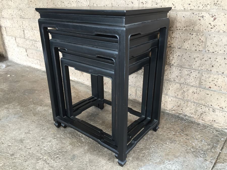 black nesting tables black nesting tables