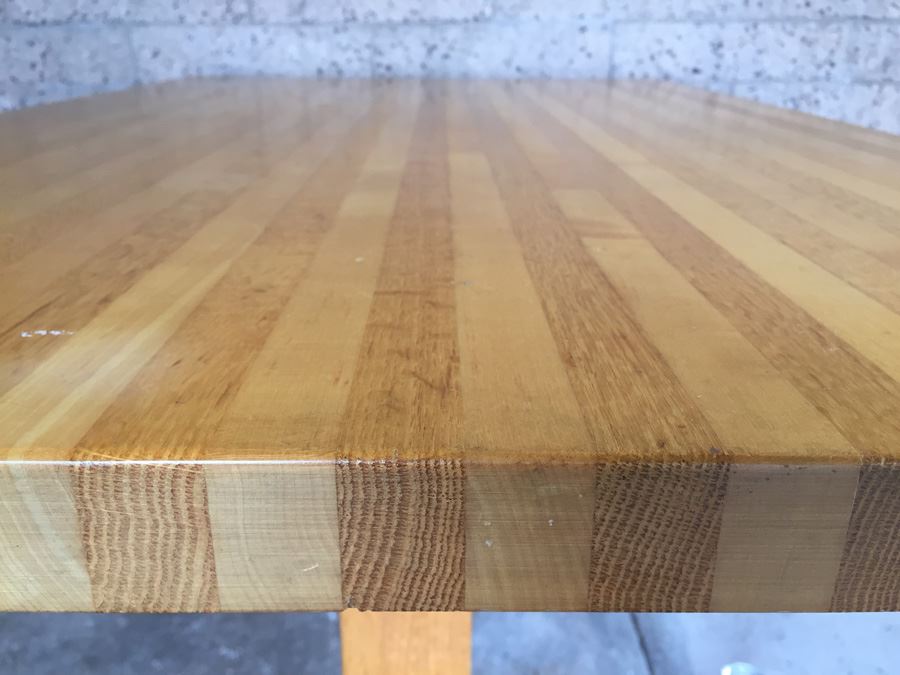 Vintage Butcher Block Table [Photo 2]