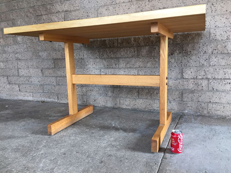 Vintage Butcher Block Table [Photo 1]