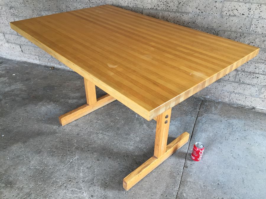 Vintage Butcher Block Table [Photo 7]