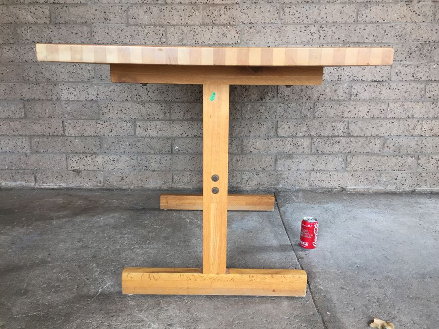 Vintage Butcher Block Table [Photo 8]