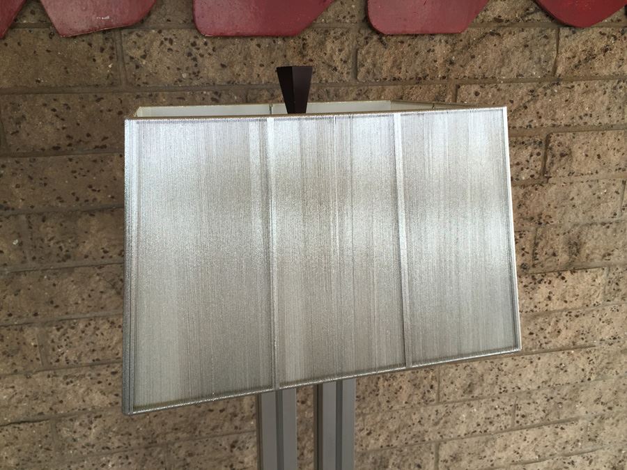 Modern Silver Floor And Table Lamp [Photo 4]