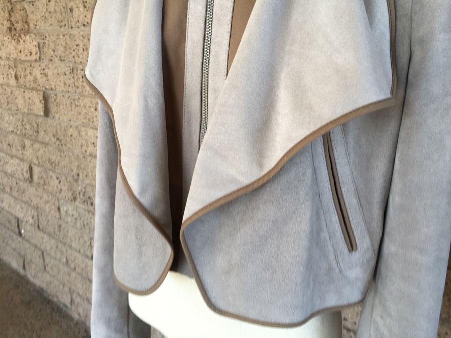 Stylish BCBG Maxazria Suede Jacket [Photo 3]