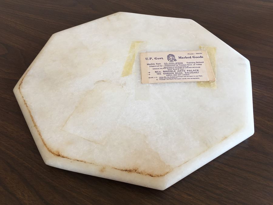 Beautiful Inlaid Marble Top From India [Photo 9]