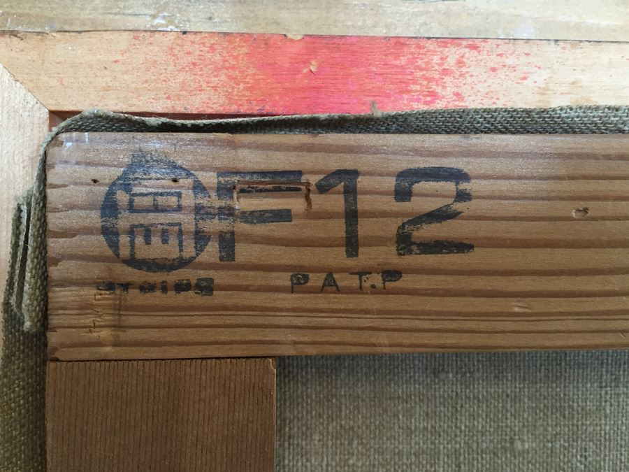 Original Oil Painting Of Mountain In The Mist By Mitsuzo Shimizu (1905 - 1986) [Photo 14]