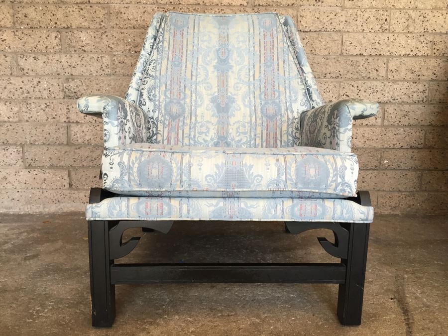 Pair Of Mid-Century Upholstered Chairs  [Photo 2]