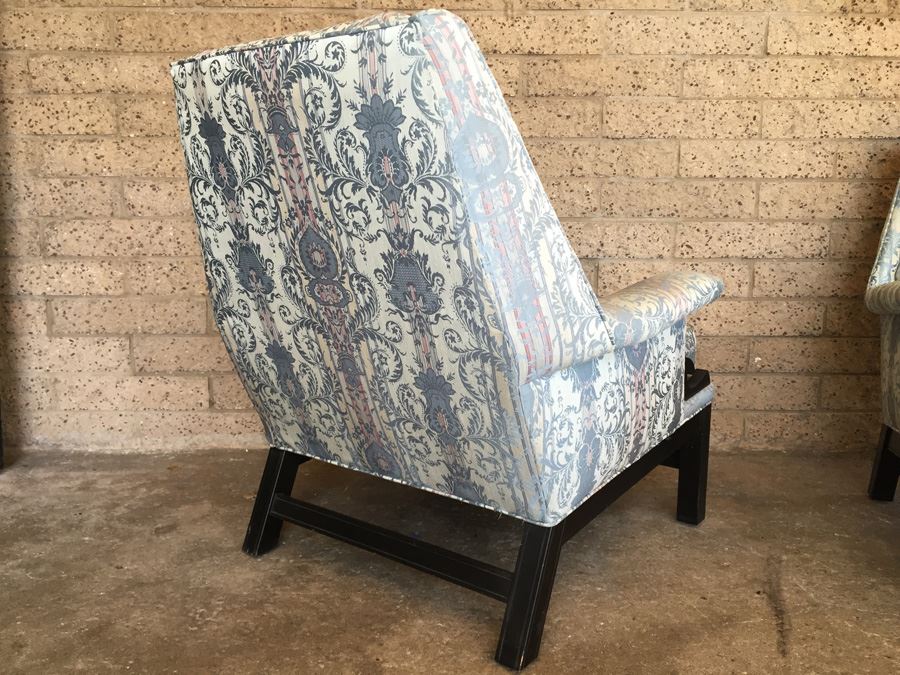 Pair Of Mid-Century Upholstered Chairs  [Photo 7]