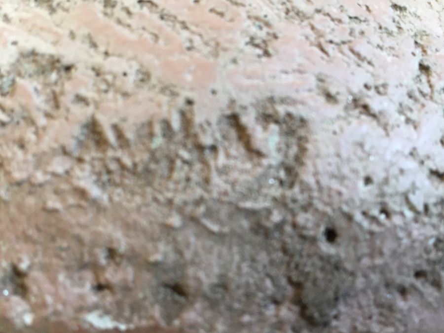 Large Signed Native American Garden Sculpture Signed On Lower Back But Signature Is Illegible [Photo 17]