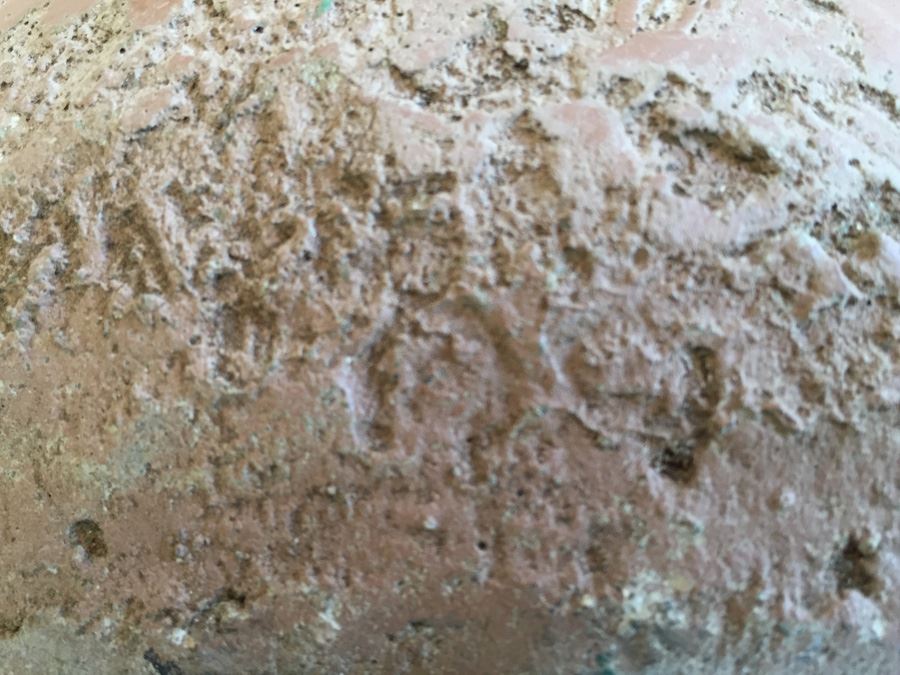 Large Signed Native American Garden Sculpture Signed On Lower Back But Signature Is Illegible [Photo 14]