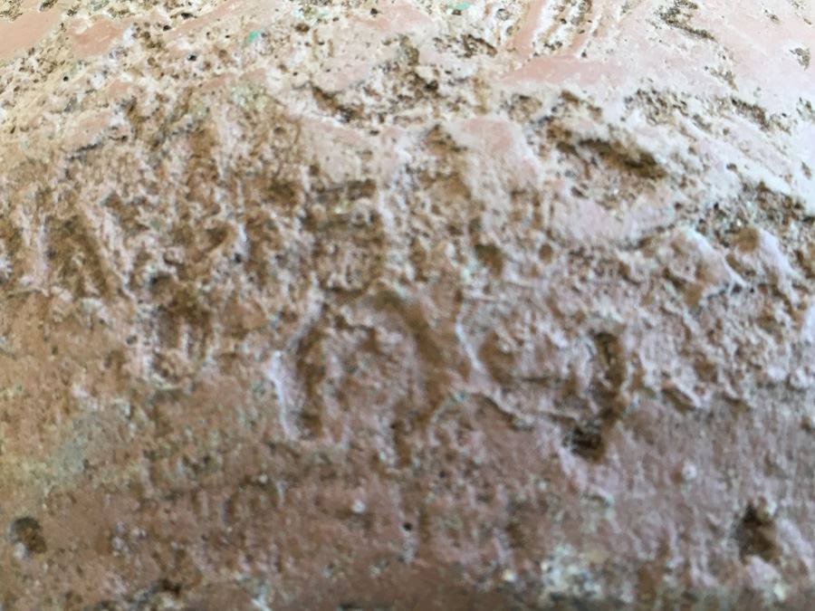 Large Signed Native American Garden Sculpture Signed On Lower Back But Signature Is Illegible [Photo 19]