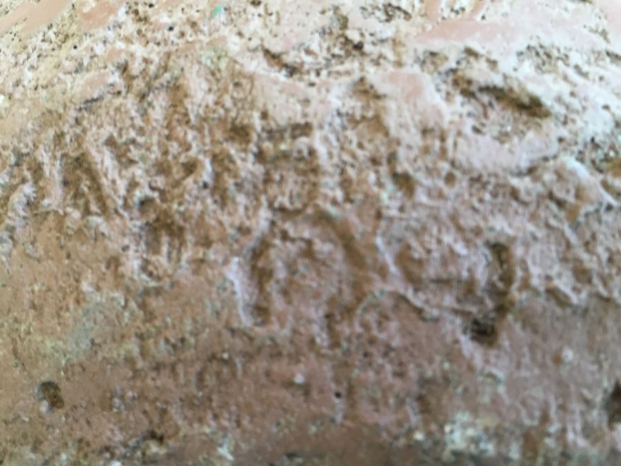 Large Signed Native American Garden Sculpture Signed On Lower Back But Signature Is Illegible [Photo 15]