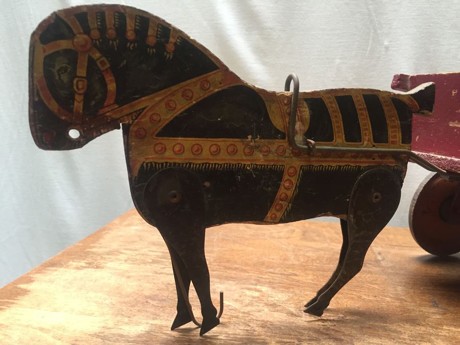 Old Horse And Cart Toy [Photo 2]