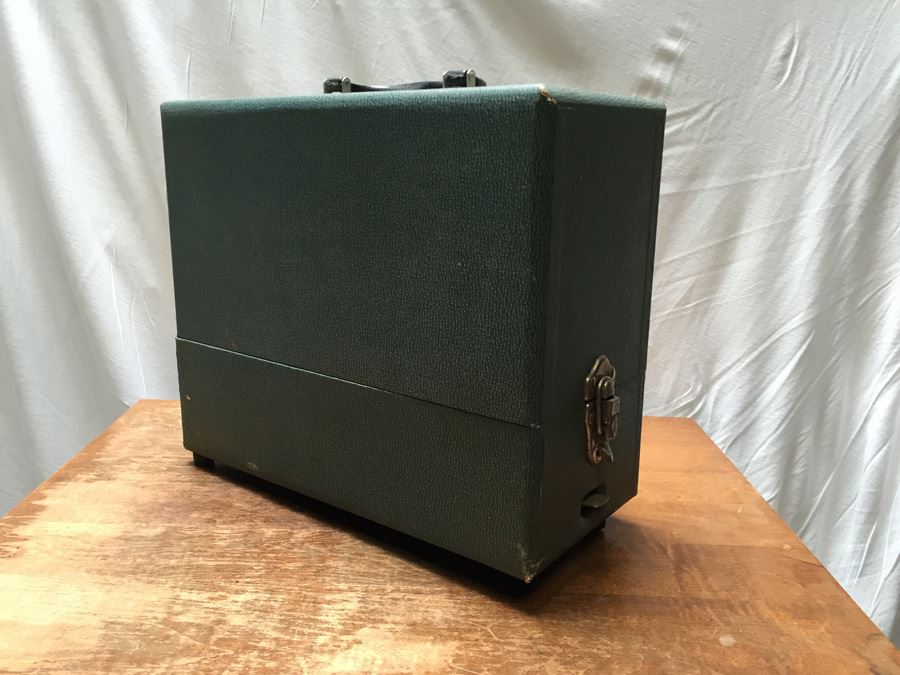 Vintage Argus 300 Slide Projector With Carrying Case