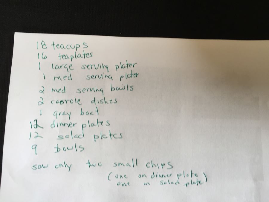 Elegant Haviland France Limoges Gold Rim China Set 74 Pieces [Photo 19]