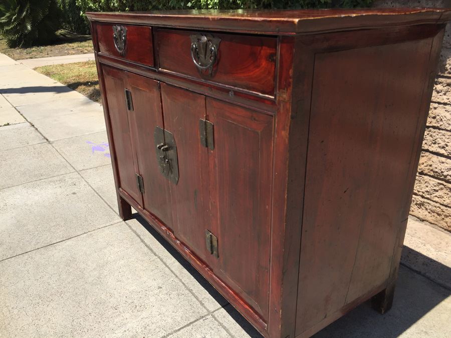 Stunning Antique Chinese Cabinet [Photo 8]