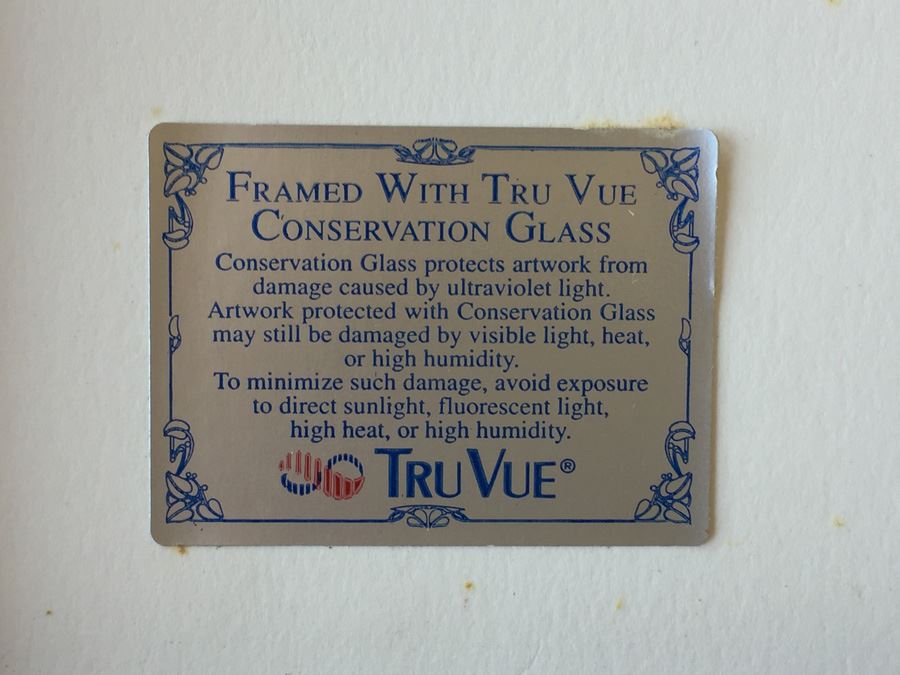 Monotype 'Color Ink And Type Study No 35' Hand Signed By Lloyd Schermer 1997 [Photo 12]