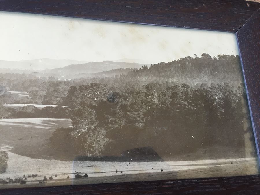 Vintage Framed Panoramic Photo Of Monterey's Protected Harbor From Monterey Chamber Of Commerce [Photo 9]