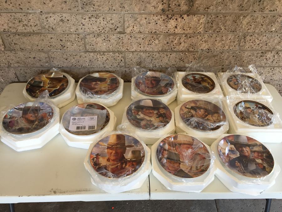 Collection Of Limited Edition John Wayne Collector's Plates [Photo 2]