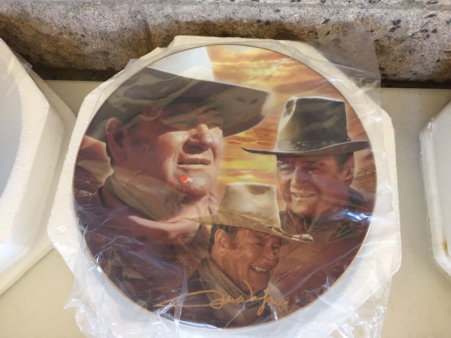 Collection Of Limited Edition John Wayne Collector's Plates [Photo 15]