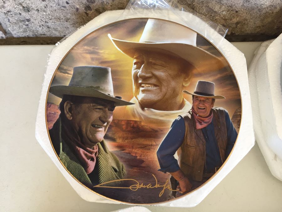 Collection Of Limited Edition John Wayne Collector's Plates [Photo 18]