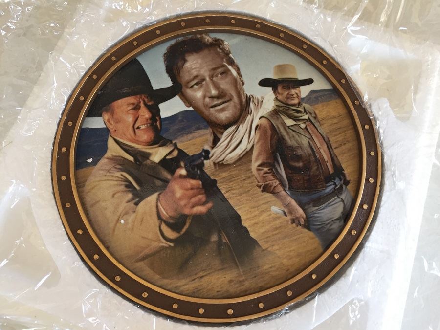 Collection Of Limited Edition John Wayne Collector's Plates [Photo 3]