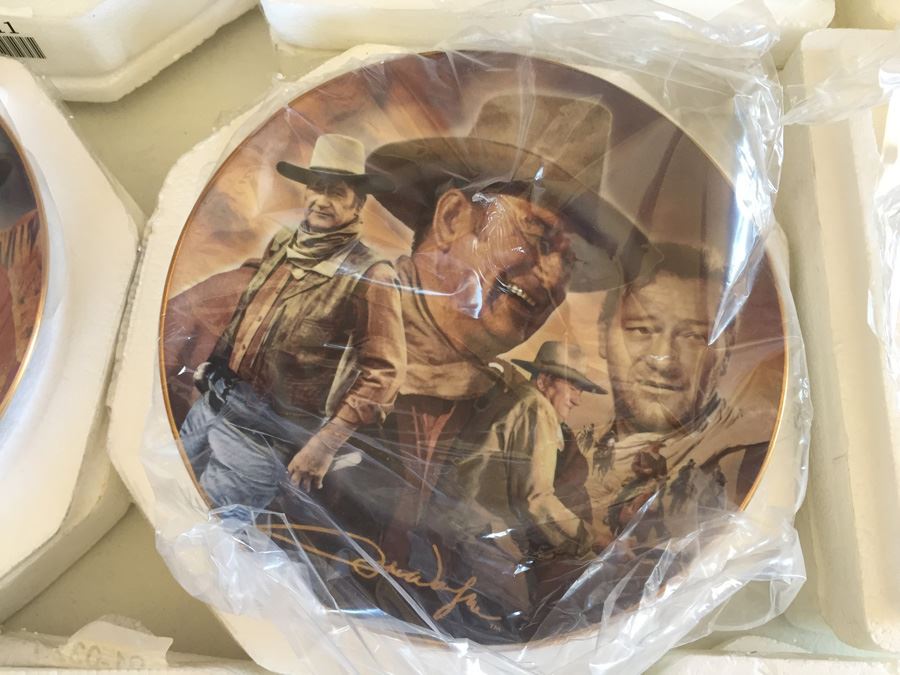 Collection Of Limited Edition John Wayne Collector's Plates [Photo 12]