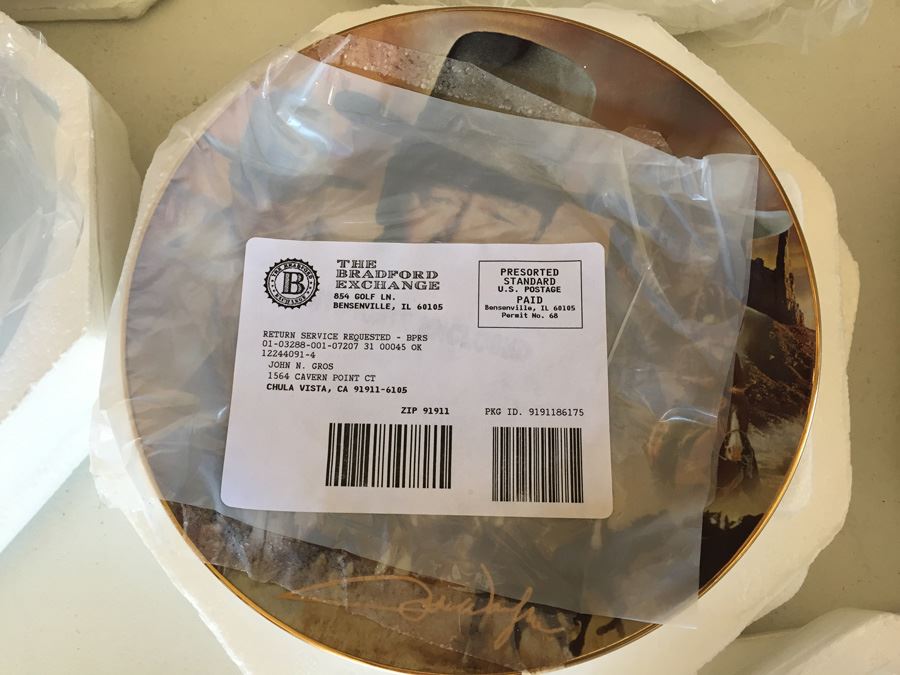 Collection Of Limited Edition John Wayne Collector's Plates [Photo 16]