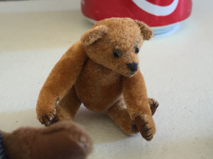 (5) Collection Of Miniature Jointed Teddy Bears Including Hermann Teddy Original Germany [Photo 8]