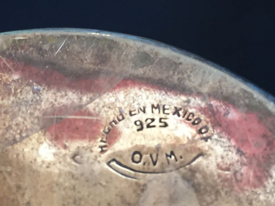 Sterling Silver Overlay Glasses O.V.M. Mexico [Photo 3]