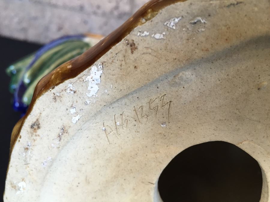 Large Hand Painted Ceramic Rooster [Photo 12]