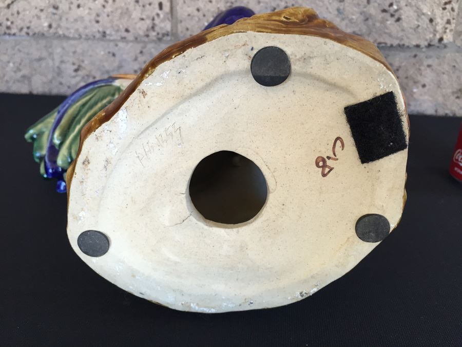 Large Hand Painted Ceramic Rooster [Photo 3]