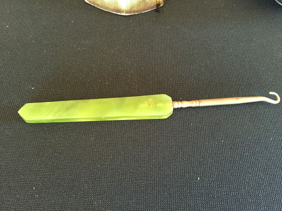 Various Kitchen Items Including International Silver, Frieling French Press, Vintage Button Hook [Photo 8]