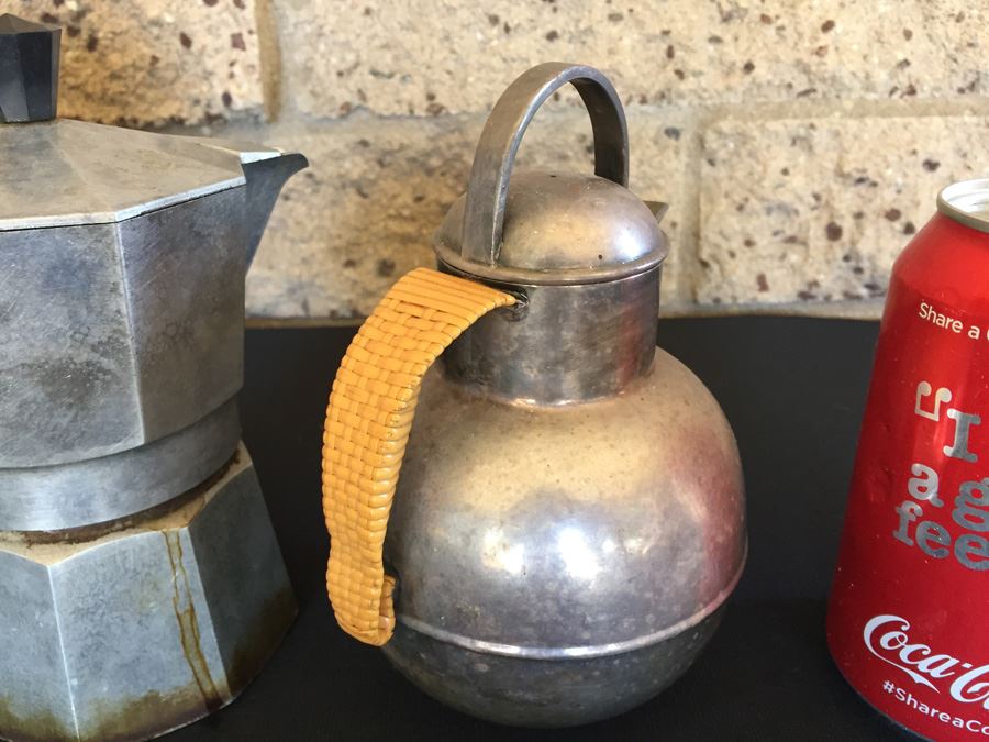 Various Kitchen Items Including International Silver, Frieling French Press, Vintage Button Hook [Photo 2]