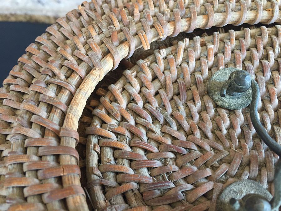 Antique Japanese Basket With Teapot [Photo 6]