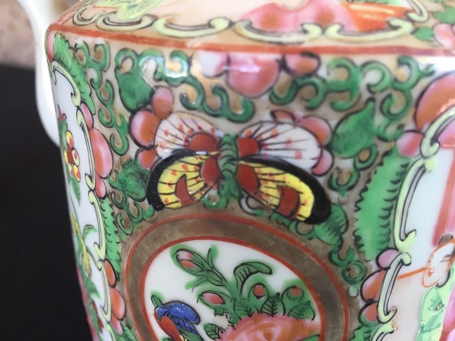 Antique Japanese Basket With Teapot [Photo 13]