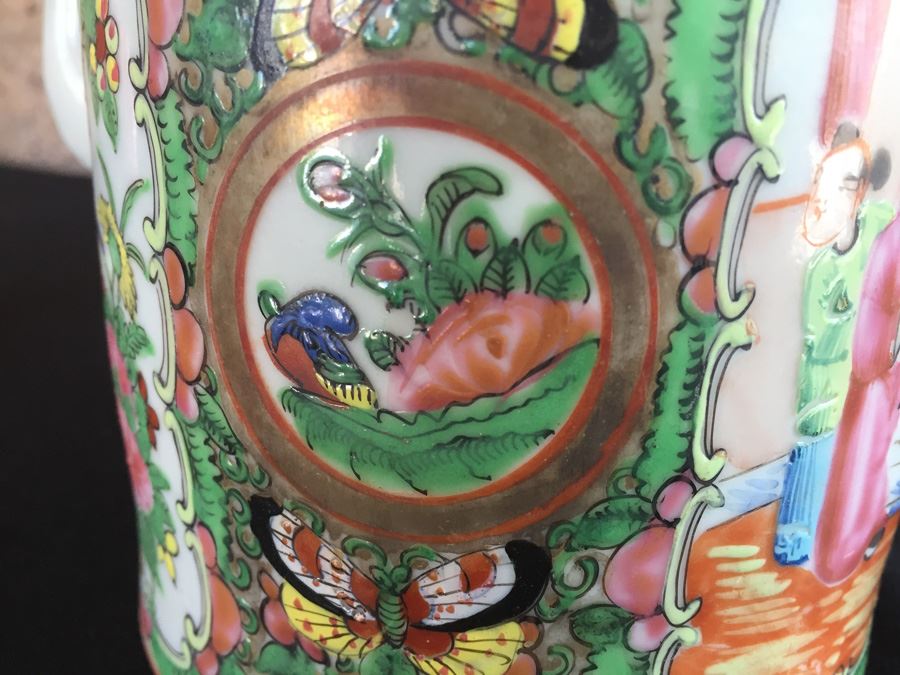 Antique Japanese Basket With Teapot [Photo 14]