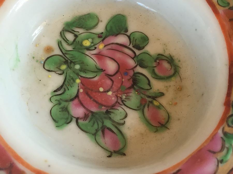 Antique Japanese Basket With Teapot [Photo 27]