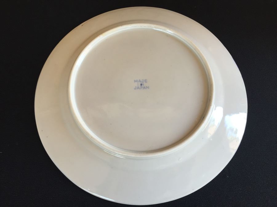 Japanese Blue And White Plate