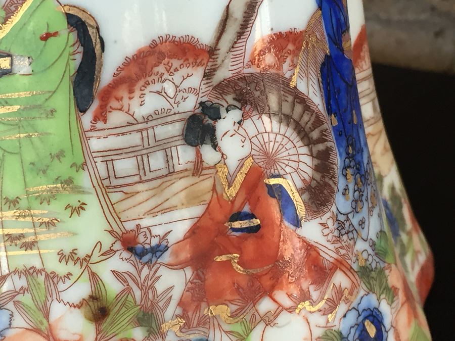 Stunning Japanese Imari Tall Teapot [Photo 23]