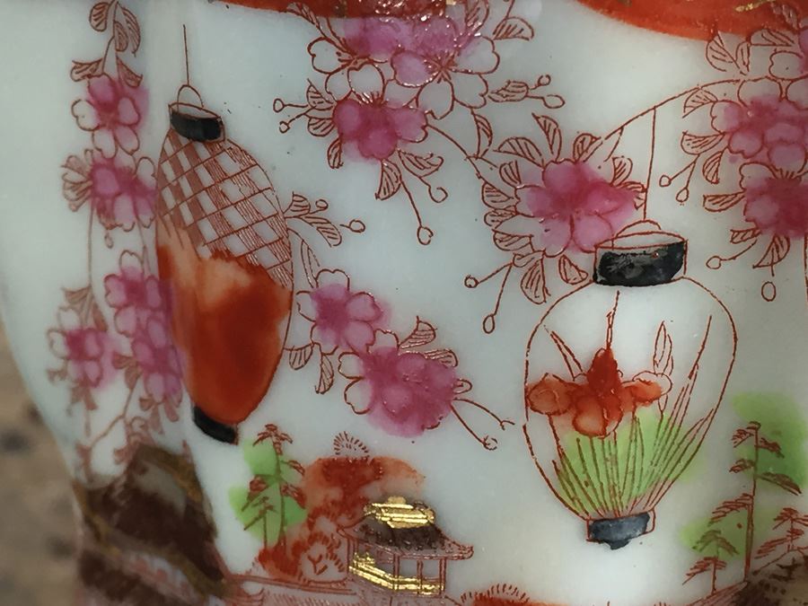 Stunning Japanese Imari Tall Teapot [Photo 5]