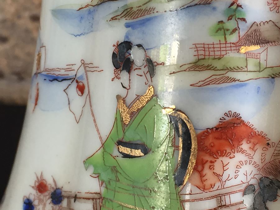 Stunning Japanese Imari Tall Teapot [Photo 8]